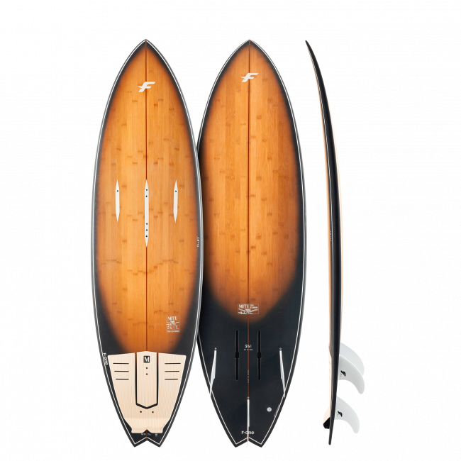 F-0ne Mitu Pro Bamboo Foil with Pads and Fins