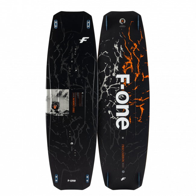 F-One TRax HRD Carbon With Platinum Set and Fins