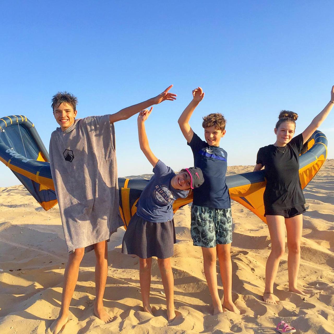 Kids Kitesurfing Lessons in Dubai