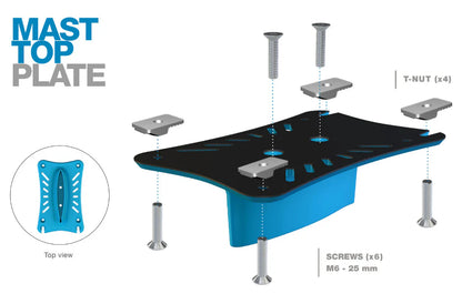 F-One Mast Top Plate